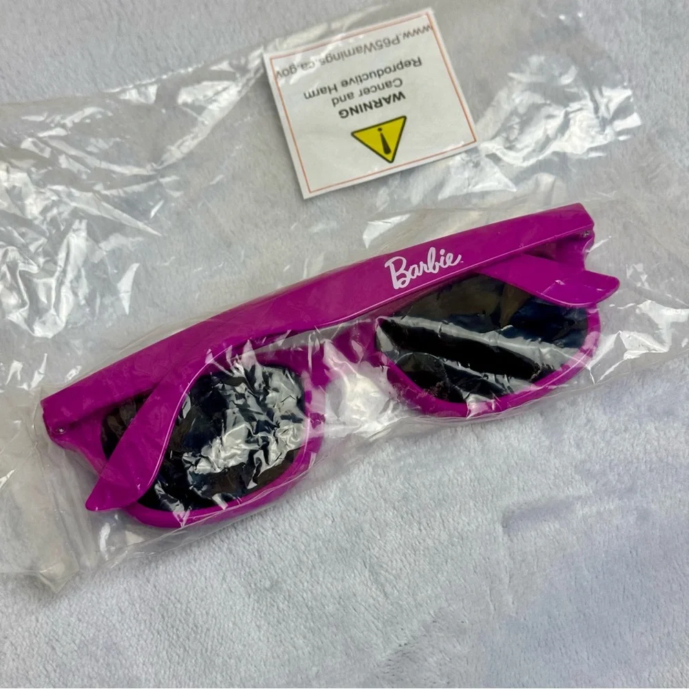 Hot Pink Barbie Sunglasses - Picture 2 of 3